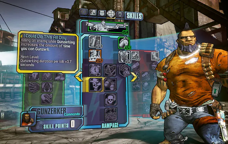 Borderlands2-Hands-on-Gunzerker-Skills