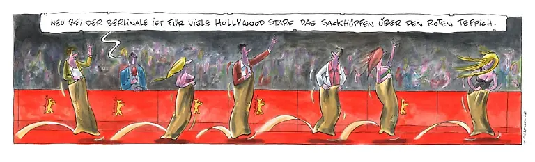 Berlinale-Sackhuepfen