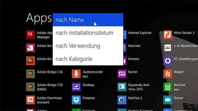 Alle-Apps-Kategorien
