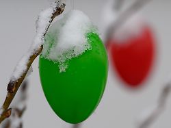 Sachsen: Schnee zur Mitte der Karwoche – und dann?