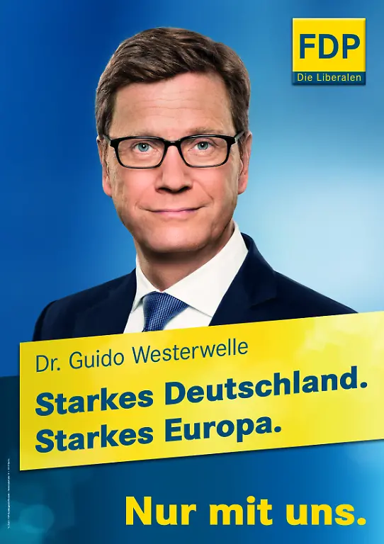 130704-FDP-Kandidatenplakat-Westerwelle