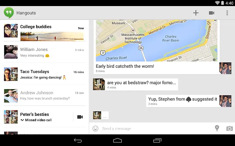 Hangouts