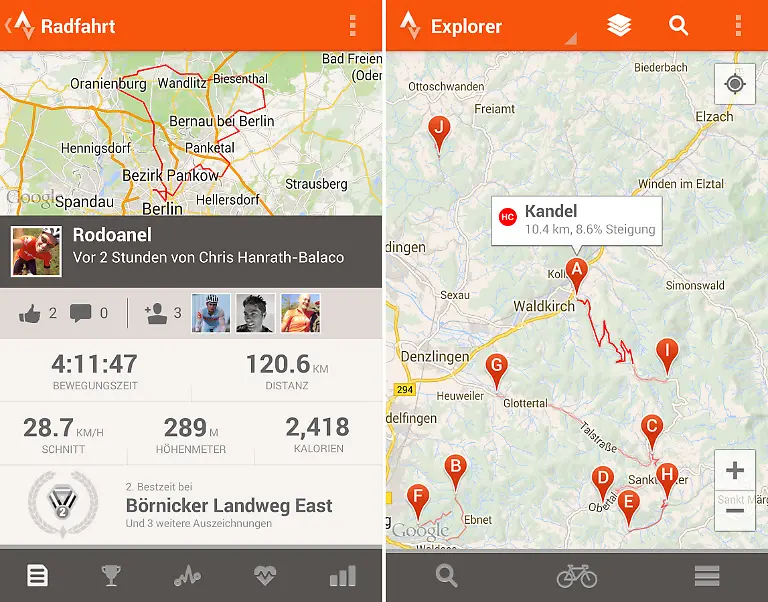 Strava-Rad