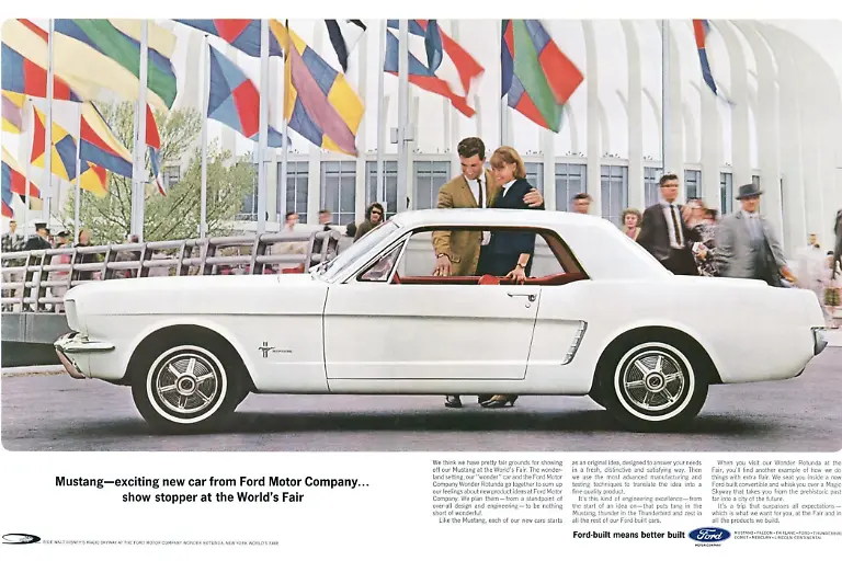 050FordMustangWerbung1964QuelleFord