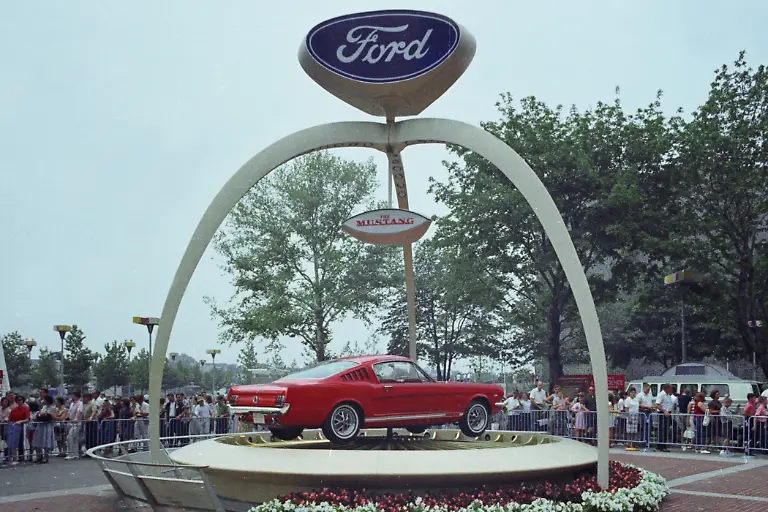 01FordMustangPremiereNewYorkWeltausstellung1964QuelleFord