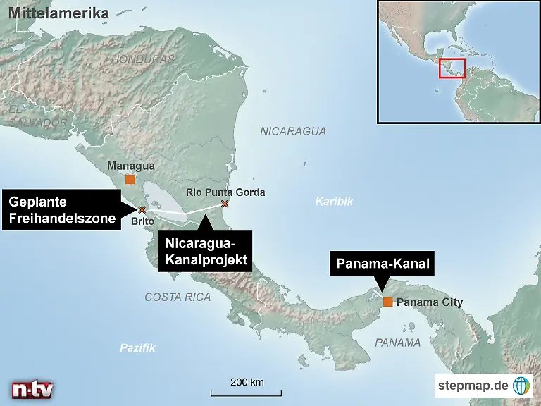 stepmap-karte-mittelamerika-1435611