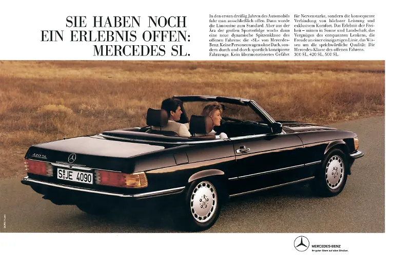 09MercedesBenzSLab1985QuelleMercedesBenz