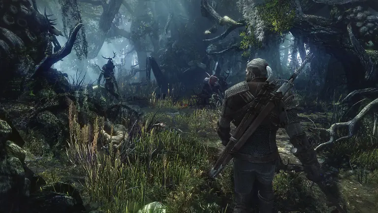 The-Witcher-3-Wild-Hunt-Leshen-is-a-very-powerful-monster-hiding-deep-in-the-murky-woods-of-No-Man-s-Land