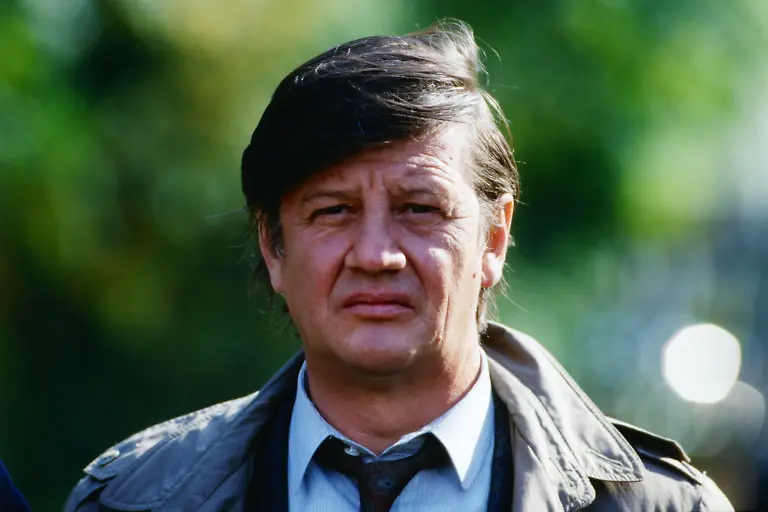 Hans-Brenner-oesterreichischer-Schauspieler-Bild-Brenner-als-Tatort-Kommissar-Scherrer-in-der-ARD-Krimiserie-Tatort-Folge-Pension-Tosca-1987