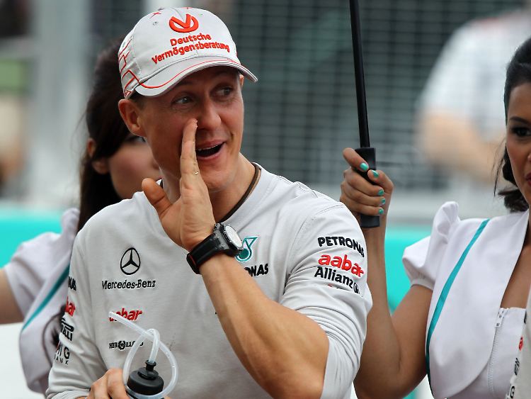 Schumacher fuhr immerhin in die Punkte.