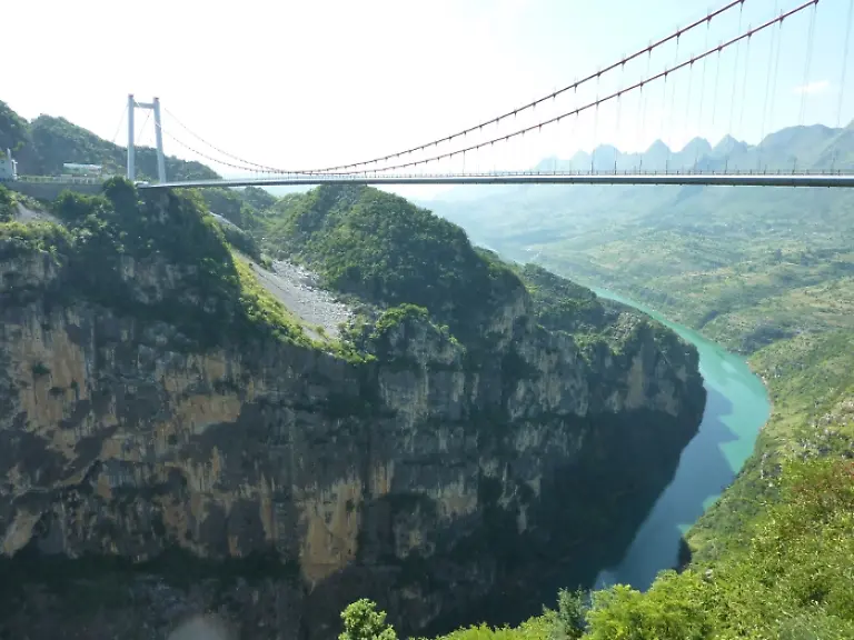 Beipanjiang-Suspension-Road-Bridge-2