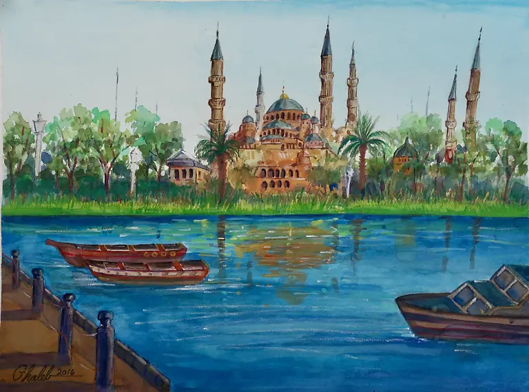 Al-Bihani-Blue-Mosque