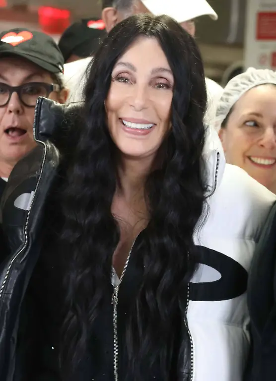 March-5-2025-New-York-New-York-USA-Singer-actress-CHER-seen-visiting-and-thanking-volunteers-at-the-GodAaa-s-Love-We-Deliver-Kitchen-prior-to-her-performance-at-the-9th-Annual-Love-Rocks-NYC-Benefit-Concert-which-will-be-held-on-March-6th-at-the-Beacon-Theater