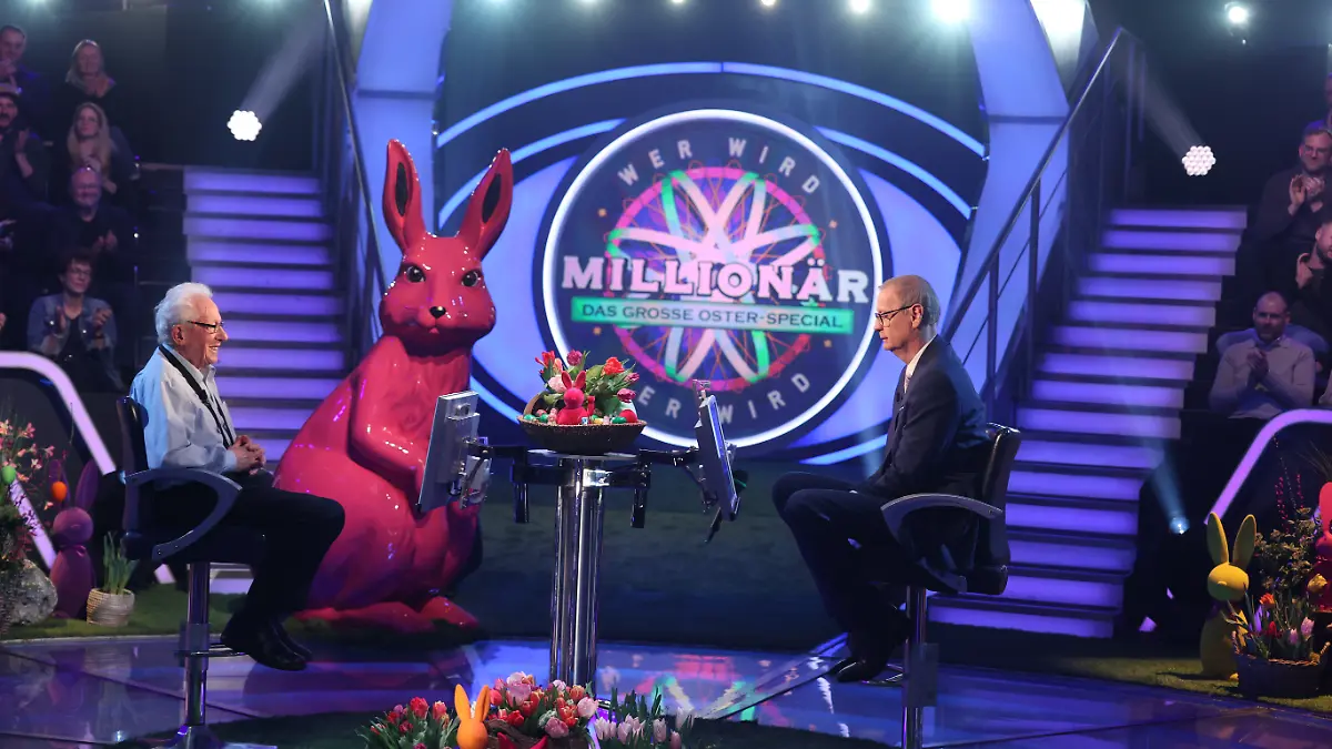 "Wer wird Millionär?": Ältester Kandidat verzaubert Jauch im Oster-Special