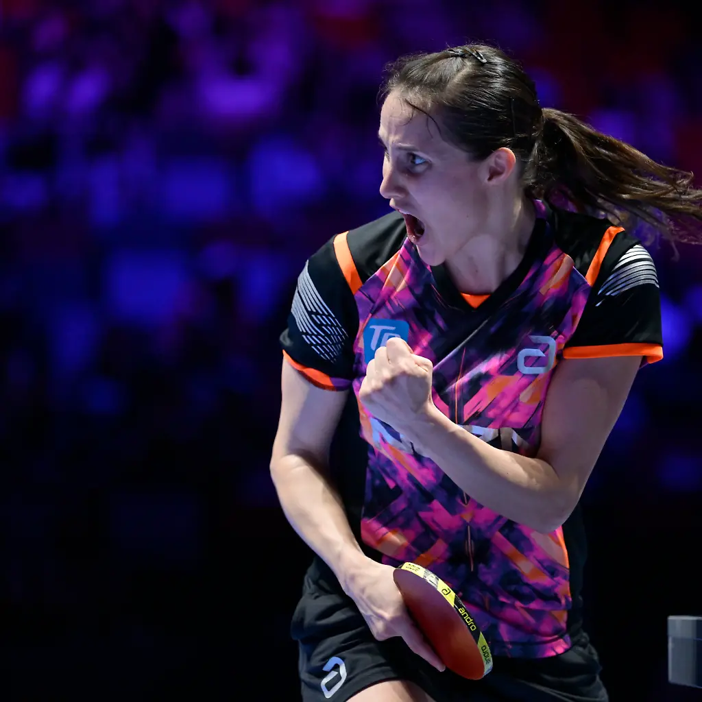 260404-MACAO-April-4-2026-Xinhua-Sabine-Winter-of-Germany-celebrates-during-the-women-s-singles-quarterfinal-match-between-Wang-Yidi-of-China-and-Sabine-Winter-of-Germany-at-the-ITTF-Men-s-and-Women-s-World-Cup-2026-in-Macao-China-April-4-2026