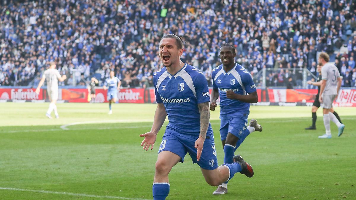 Im Tabellenkeller knallt's: 1. FC Magdeburg macht den VfL Bochum fix und fertig