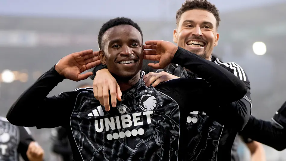 FCK-s-Youssoufa-Moukoko-has-scored-to-make-it-2-1-and-celebrates-with-Jordan-Larsson-during-the-Oddset-Cup-semifinal-match-between-Viborg-FF-and-FC-Copenhagen-at-Energi-Viborg-Arena-on-Saturday-March-7-2026