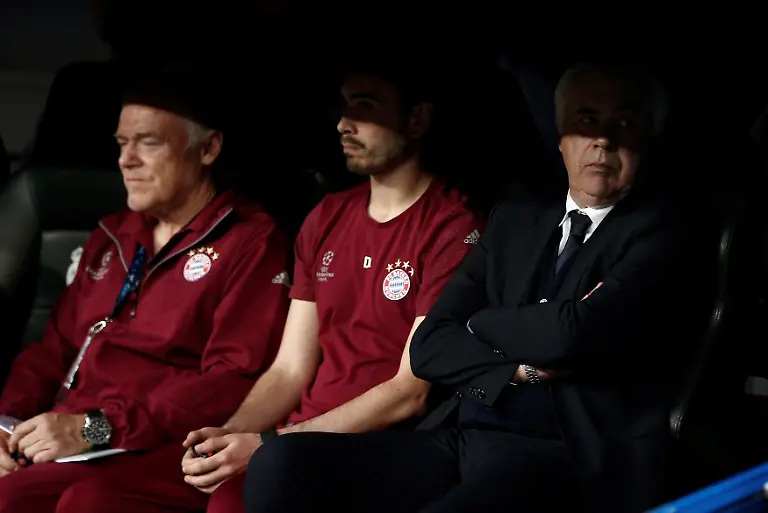 MADRID-SPAIN-APRIL-18-Coach-of-Bayern-Munich-Carlo-Ancelotti-is-seen-during-the-UEFA-Champions-League-quarter-final-match-between-FC-Bayern-Munich-and-Real-Madrid-at-the-Santiago-Bernabeu-Stadium-in-Madrid-Spain-on-April-18-2017