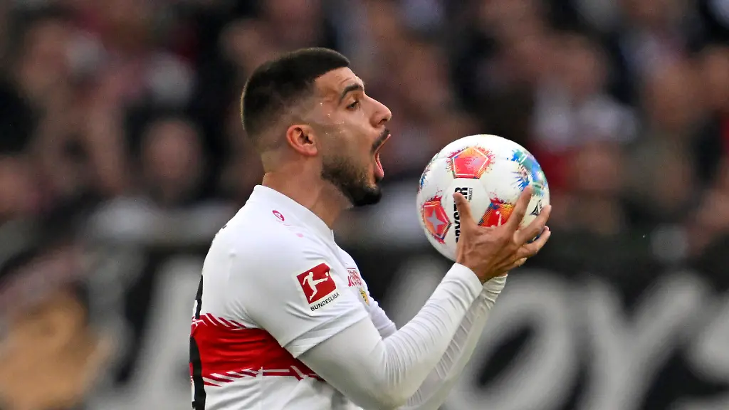 04-04-2026-Fussball-1-Bundesliga-2025-2026-28-Spieltag-VfB-Stuttgart-Borussia-Dortmund-in-der-MHP-Arena-Stuttgart-Deniz-Undav-Stuttgart-aergert-sich-DFL-and-DFB-regulations-prohibit-any-use-of-photographs-as-image-sequences-and-or-quasi-video