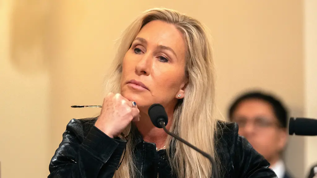 Rep-Marjorie-Taylor-Greene-R-Ga-listens-during-a-hearing-of-the-House-Committee-on-Homeland-Security-on-Capitol-Hill-in-Washington-Thursday-Dec-11-2025