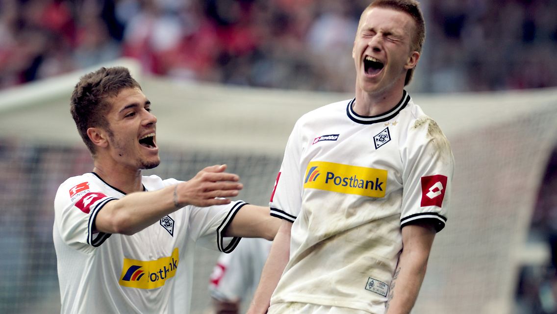 Marco Reus bejubelt seinen Treffer zum 2:0.
