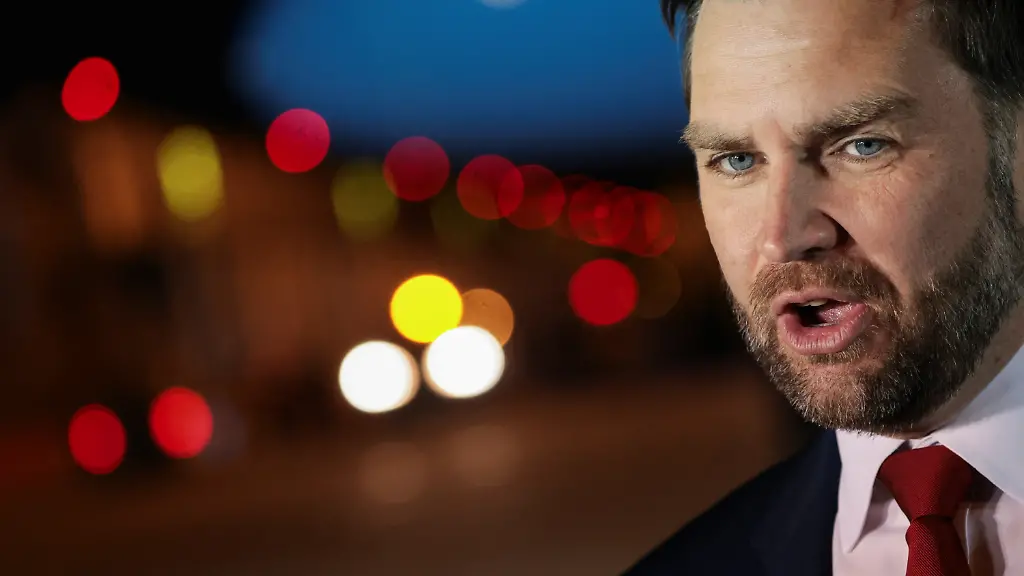 U-S-Vice-President-JD-Vance-speaks-to-the-media-before-boarding-Air-Force-Two-to-return-to-Washington-D-C-after-the-White-House-announced-he-would-be-leading-the-U-S-delegation-in-upcoming-peace-talks-with-Iran-from-Budapest-Ferenc-Liszt-International-Airport-in-Budapest-Hungary-April-8-2026