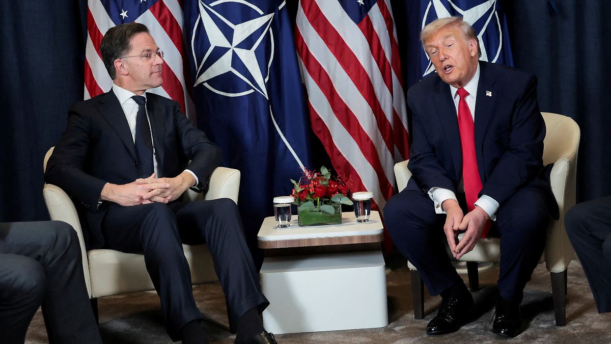 Enttäuschung über Nato: Trump bringt nach Rutte-Treffen wieder Grönland ...