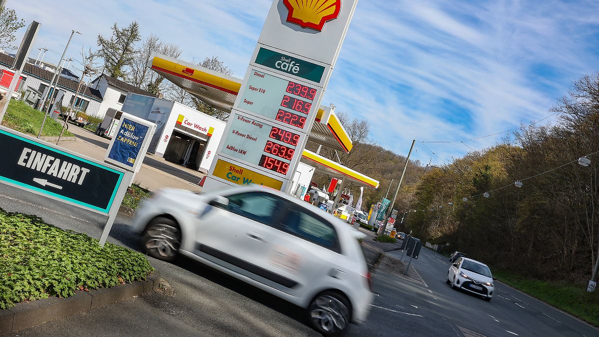 Diesel sieben Cent günstiger: Spritpreise sinken zweiten Tag in Folge deutlich
