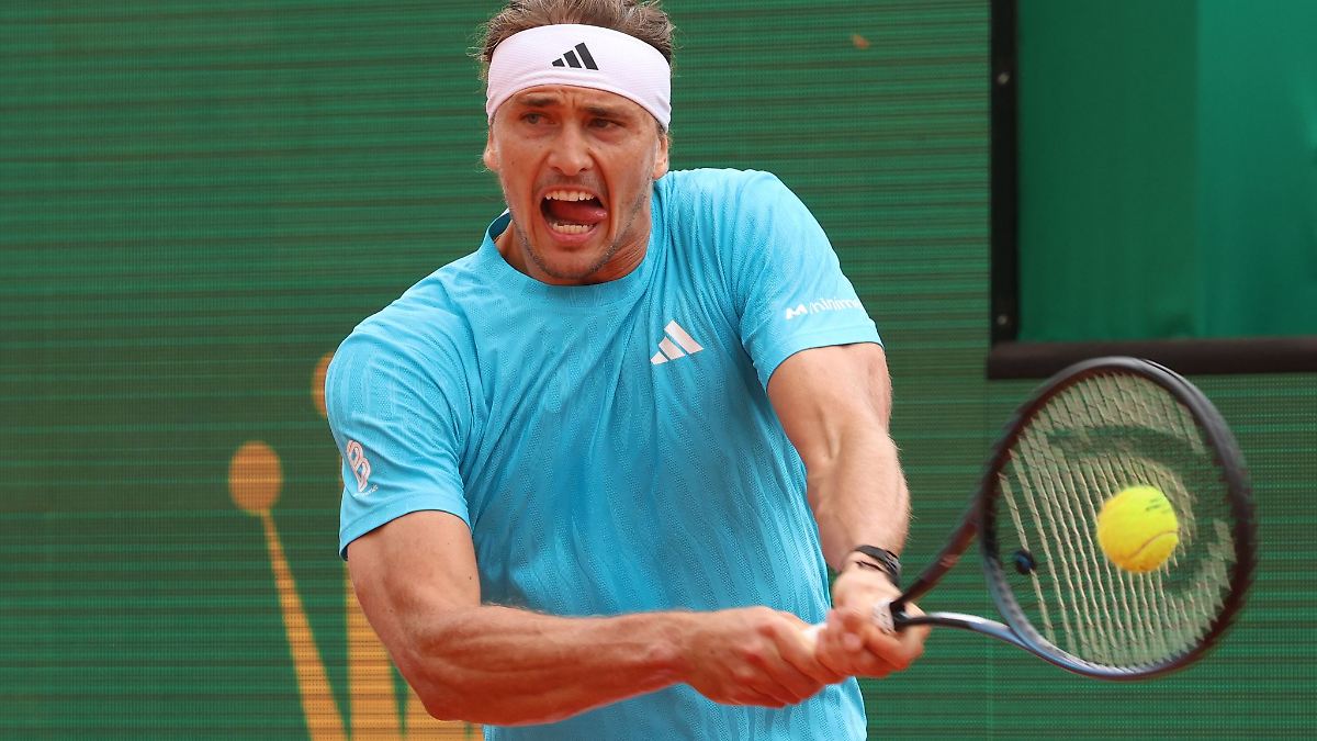 Im Halbfinale von Monte Carlo: Zverev schüttelt Youngster ab - doch jetzt ...