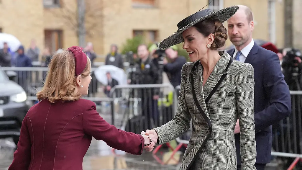 The-Prince-and-Princess-of-Wales-attend-the-Enthronement-Ceremony-for-the-Archbishop-of-Canterbury-The-Prince-and-Princess-of-Wales-attend-the-Enthronement-Ceremony-installing-Dame-Sarah-Mullally-as-the-106th-Archbishop-of-Canterbury-at-Canterbury-Cathedral-Kent-UK-on-the-25th-March-2026