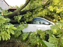 Rheinland-Pfalz & Saarland: Weniger Unwetterschäden an Autos im Saarland gemeldet