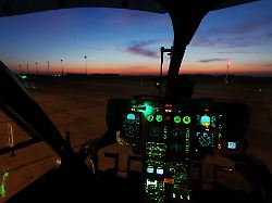 Nordrhein-Westfalen: Bundespolizei übt Hubschrauberflüge bei Dunkelheit