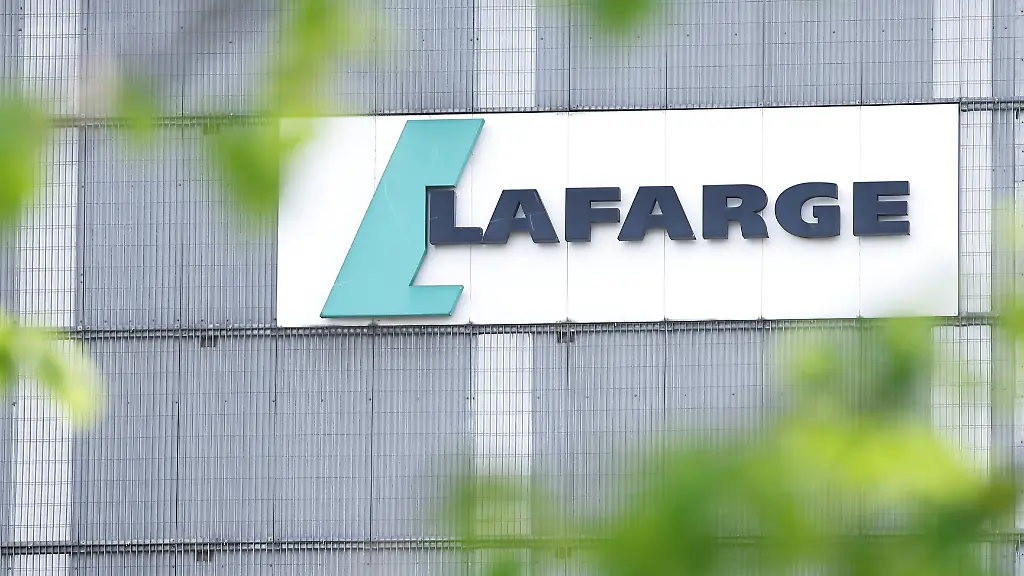 The-logo-of-the-French-building-materials-maker-Lafarge-is-displayed-at-Lafarge-concrete-production-plant-in-Pantin-near-Paris-France-Paris-April-10-2026
