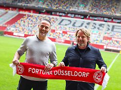 Doppelt kuriose Verpflichtung: Fortuna stellt klar: Trainerwechsel nicht nur für den "Witz"