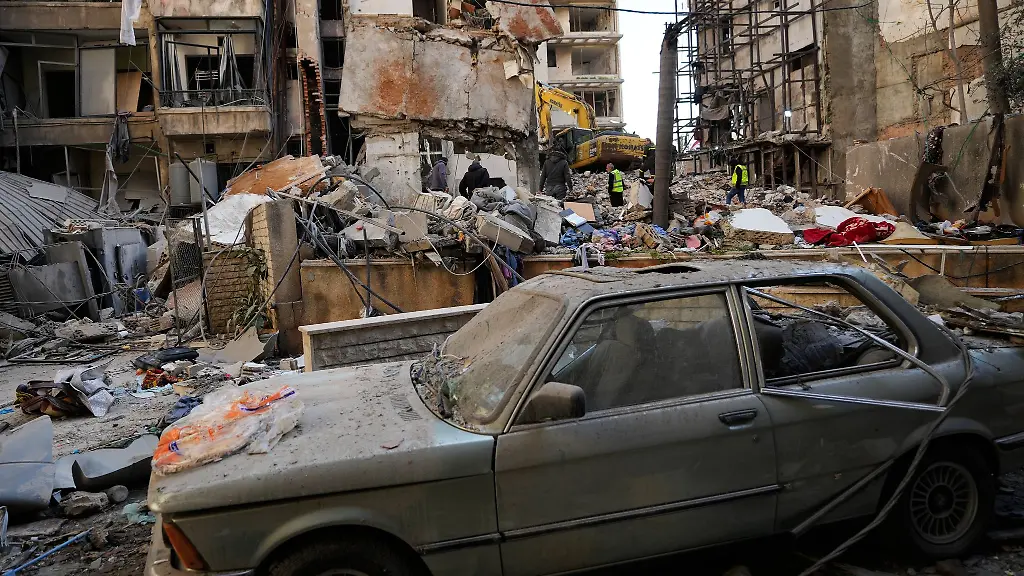 Israelische-Luftangriffe-hatten-auch-das-Zentrum-von-Beirut-zum-Ziel