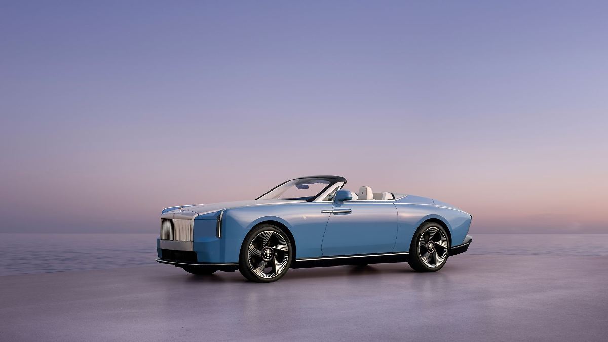 "Nachtigall" mit Sternenhimmel: Rolls-Royce bringt Kleinserie eines E-Cabrios raus