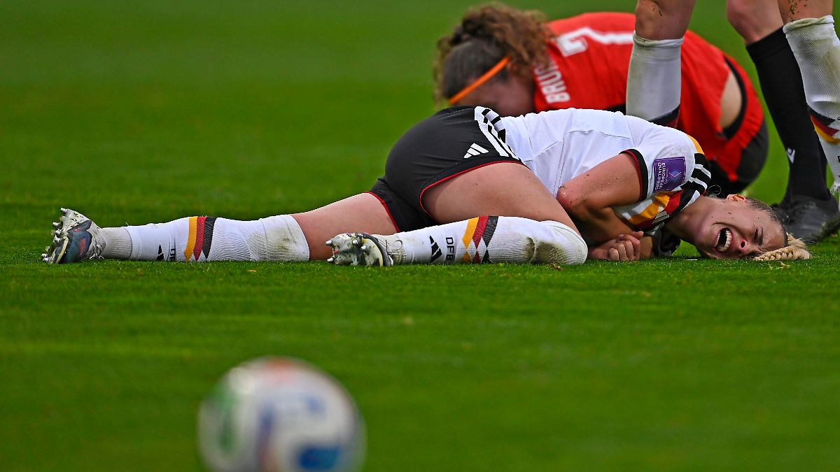 "Schock für die Mannschaft": Alle leiden schwer mit DFB-Kapitänin Gwinn