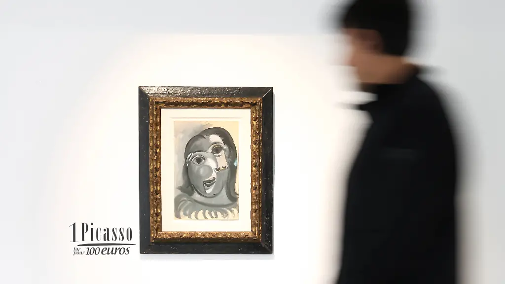 The-Alzheimer-s-Research-Foundation-is-organising-a-major-charity-raffle-as-part-of-the-1-Picasso-for-100-euros-campaign-A-limited-number-of-120-000-tickets-are-on-sale-priced-at-100-euros-each-The-draw-will-take-place-on-14-April-2026-at-6-pm-at-Christie-s-Paris-in-the-presence-of-a-bailiff-The-work-a-gouache-on-paper-by-Pablo-Picasso-from-1941-entitled-Head-of-a-Woman-comes-from-the-collection-of-Opera-Gallery-Paris