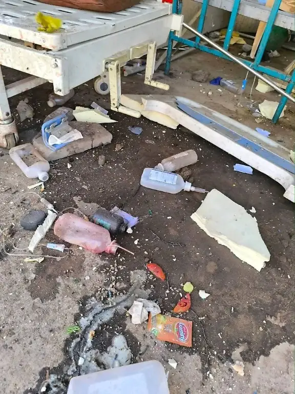 241213-EL-FASHER-Dec-13-2024-This-photo-taken-with-a-mobile-phone-on-Dec-13-2024-shows-a-view-of-the-Saudi-hospital-after-a-missile-attack-in-El-Fasher-the-capital-city-of-North-Darfur-State-in-western-Sudan-Nine-people-were-killed-and-more-than-20-others-injured-on-Friday-in-a-missile-attack-by-the-paramilitary-Rapid-Support-Forces-RSF-on-a-hospital-in-El-Fasher-according-to-a-local-government-official