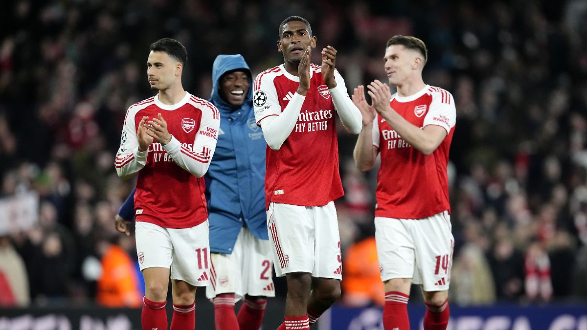 "Ich bin so glücklich": FC Arsenal zittert sich ins Champions-League-Halbfinale