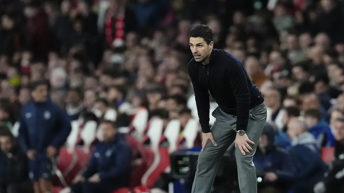Arsenal-v-Sporting-Lisbon-UEFA-Champions-League-Quarter-Final-Second-Leg-Emirates-Stadium-Arsenal-manager-Mikel-Arteta-on-the-touchline-during-the-UEFA-Champions-League-quarter-final-second-leg-match-at-the-Emirates-Stadium-London-Picture-date-Wednesday-April-15-2026-Photo-credit-should-read-Nick-Potts-PA-Wire-RESTRICTIONS-Use-subject-to-restrictions-Editorial-use-only-no-commercial-use-without-prior-consent-from-rights-holder