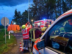 Hessen: Arbeitsunfall in Runkel: Auch Einsatzkräfte belastet
