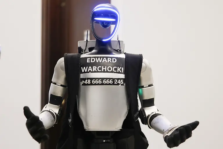 A-humanoid-robot-named-Edward-WarchockI-is-seen-during-a-visit-in-the-Polish-Parliament-Sejm-in-Warsaw-Poland-on-March-25th-2026-Edward-Warchocki-is-Unitree-G1-Robotic-Humanoid-which-has-taken-the-Polish-internet-by-storm-with-many-of-its-videos-becoming-virals