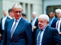 Große Bühne Hannover Messe: Merz und Lula setzen auf Wirtschafts- und Klimadialog