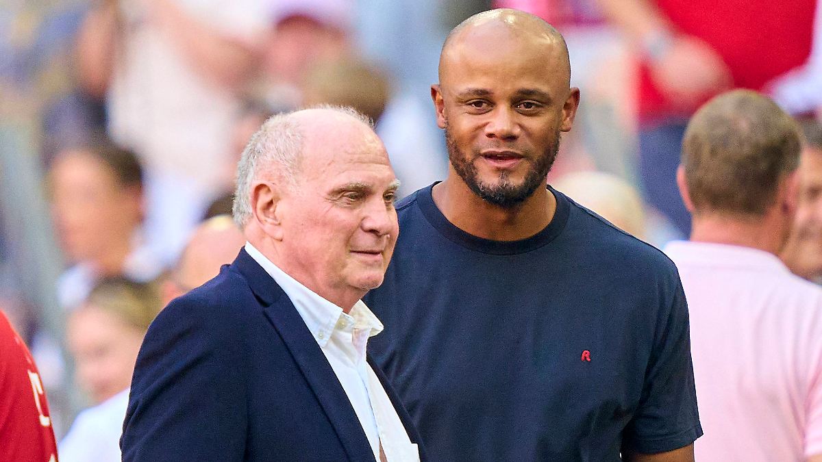 "Arbeit im Mittelpunkt": Bayern-Patron Hoeneß erklärt Kompany zum Vorbild für ganz Deutschland