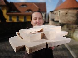 Sachsen-Anhalt: Nach Verzögerungen: Neubau an der Burg Halle nimmt Form an