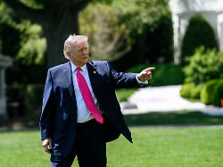 Blockade iranischer Häfen bleibt: Trump: Waffenruhe mit dem Iran wird verlängert