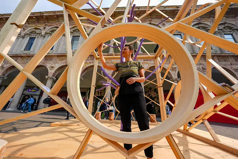 Kiri-di-Maria-Ripamonti-per-Interni-FuoriSalone-2026-presso-lA-a-a-universitAA-Statale-per-la-Milano-Design-Week-Milano-Italy-April-18-2026-Photo-Claudio-Furlan-LaPresse