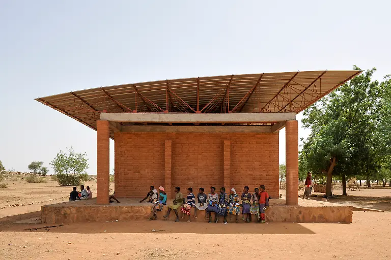 Burkina-Faso-Gando-24-2-2009-Grundschule-Arch-Francis-Kere-Primary-school