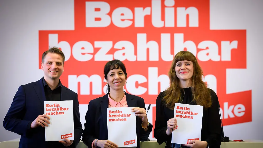 Beim-Landesparteitag-wollen-Spitzenkandidatin-Elif-Eralp-M-sowie-die-Landesvorsitzenden-Maximilian-Schirmer-l-und-Kerstin-Wolter-r-zu-den-Delegierten-sprechen
